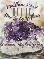 Detox How to Be Nothing