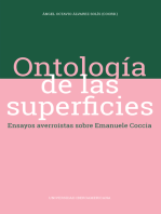 Ontología de las superficies: Ensayos averroístas sobre Emanuele Coccia