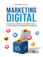 Marketing Digital: o Efeito do Conteúdo de Mídia Social e a Popularidade das Marcas no Facebook