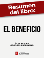 Resumen del libro "El beneficio" de Álex Rovira: Un método revolucionario para mejorar las organizaciones teniendo en cuenta la personalidad de los que las ponen en peligro