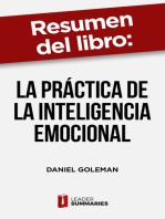 Resumen del libro "La práctica de la inteligencia emocional" de Daniel Goleman: Las 25 habilidades emocionales esenciales para un desempeño eficaz en el trabajo
