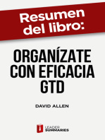 Resumen del libro "Organízate con eficacia GTD" de David Allen