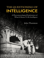 The Questioning of Intelligence: A Phenomenological Exploration of What It Means To Be Intelligent