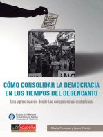 Cómo consolidar la democracia en los tiempos del desencanto: Una aproximación desde las competencias ciudadanas