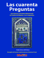 Las Cuarenta Preguntas que Hicieron al Profeta Muhammad los Judios de Medina, y sus Respuestas