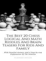 The Best 20 Chess Logical And Math Riddles And Brain Teasers For Kids And Family