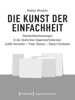 Die Kunst der Einfachheit: Standortbestimmungen in der deutschen Gegenwartsliteratur. Judith Hermann - Peter Stamm - Robert Seethaler