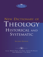 New Dictionary of Theology: Historical and Systematic (Second Edition)