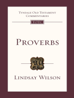 Proverbs: An Introduction And Commentary