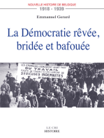La Démocratie rêvée, bridée et bafouée: 1918-1939