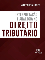 Interpretação e Analogia no Direito Tributário