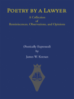 Poetry by a Lawyer: A Collection of Reminiscences, Observations, and Opinions (Poetically Expressed)