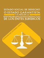 Estado Social De Derecho O Estado Garantista Y El Mito De La Responsabilidad Extracontractual De Los Entes Jurídicos