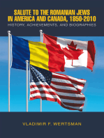 Salute to the Romanian Jews in America and Canada, 1850-2010