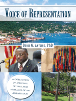 Voice of Representation: A Collection of Speeches,Letters and Messages of an Ambassador