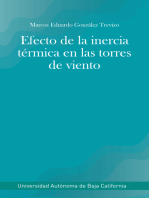 Efecto de la inercia térmica en las torres de viento
