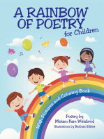 A Rainbow of Poetry for Children: With Pictures and Coloring Book