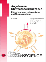 Angeborene Stoffwechselkrankheiten - Früherkennung, Leitsymptome und Therapieoptionen