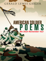 American Soldier Poems: We Shall Remember You!