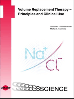 Volume Replacement Therapy - Principles and Clinical Use