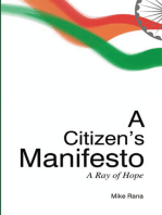 A Citizen's Manifesto: A Ray of Hope