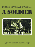 Proud of What I Was — a Soldier