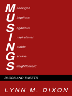Musings: Blogs and Tweets