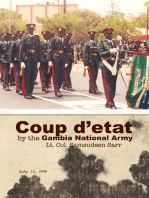 Coup D'etat by the Gambia National Army: July 22, 1994