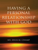 Having a Personal Relationship with God