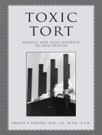Toxic Tort: Medical and Legal Elements Second Edition