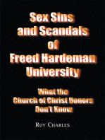 Sex Sins and Scandals of Freed Hardeman University: What the Church of Christ Donors Don't Know