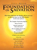 Foundation of Salvation