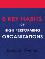 8 Key Habits of High Performing Organizations