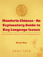 Mandarin Chinese - an Explanatory Guide to Key Language Issues: For Intermediate and Advanced Chinese Language Students