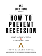 156 Questions About How to Prevent Recession: Using Ancient Wisdom & Management Ideas