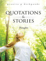 Quotations & Stories: Thoughts