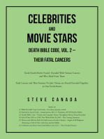 Celebrities and Movie Stars Death Bible Code, Vol. 2 – Their Fatal Cancers
