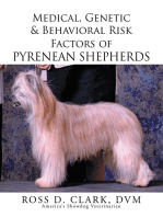 Medical, Genetic & Behavioral Risk Factors of Pyrenean Shepherds