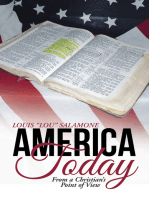 America Today: From a Christian’S Point of View