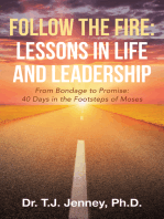 Follow the Fire: Lessons in Life and Leadership: From Bondage to Promise: 40 Days in the Footsteps of Moses