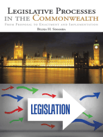 Legislative Processes in the Commonwealth: From Proposal to Enactment and Implementation