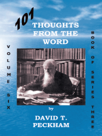 101 Thoughts from the Word:: Volume Six Book of Series Three