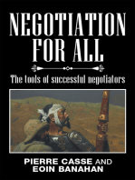 Negotiation for All: The Tools of Successful Negotiators