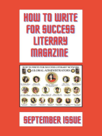 How to Write for Success Literary Magazine: Second Issue