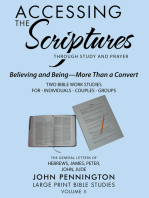 Accessing the Scriptures: Believing and Being—More Than a Convert