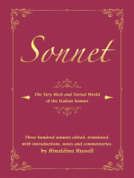 Sonnet: The Very Rich and Varied World of the Italian Sonnet