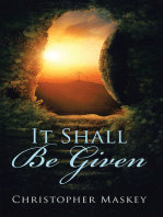 It Shall Be Given
