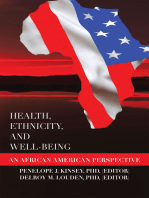 Health, Ethnicity, and Well-Being: An African American Perspective