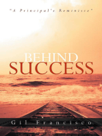 Behind Success: A Principal’S Reminisce