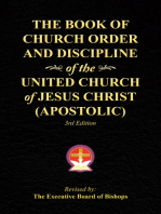 The Book of Church Order and Discipline of the United Church of Jesus Christ (Apostolic)